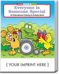 CS0468 Everyone is Someone Special Coloring and Activity Book with Custom Imprint